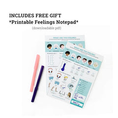 Kids mindset notepad for mental wellbeing