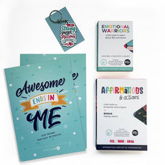Kids affirmation bundle for mental health and wellbeing