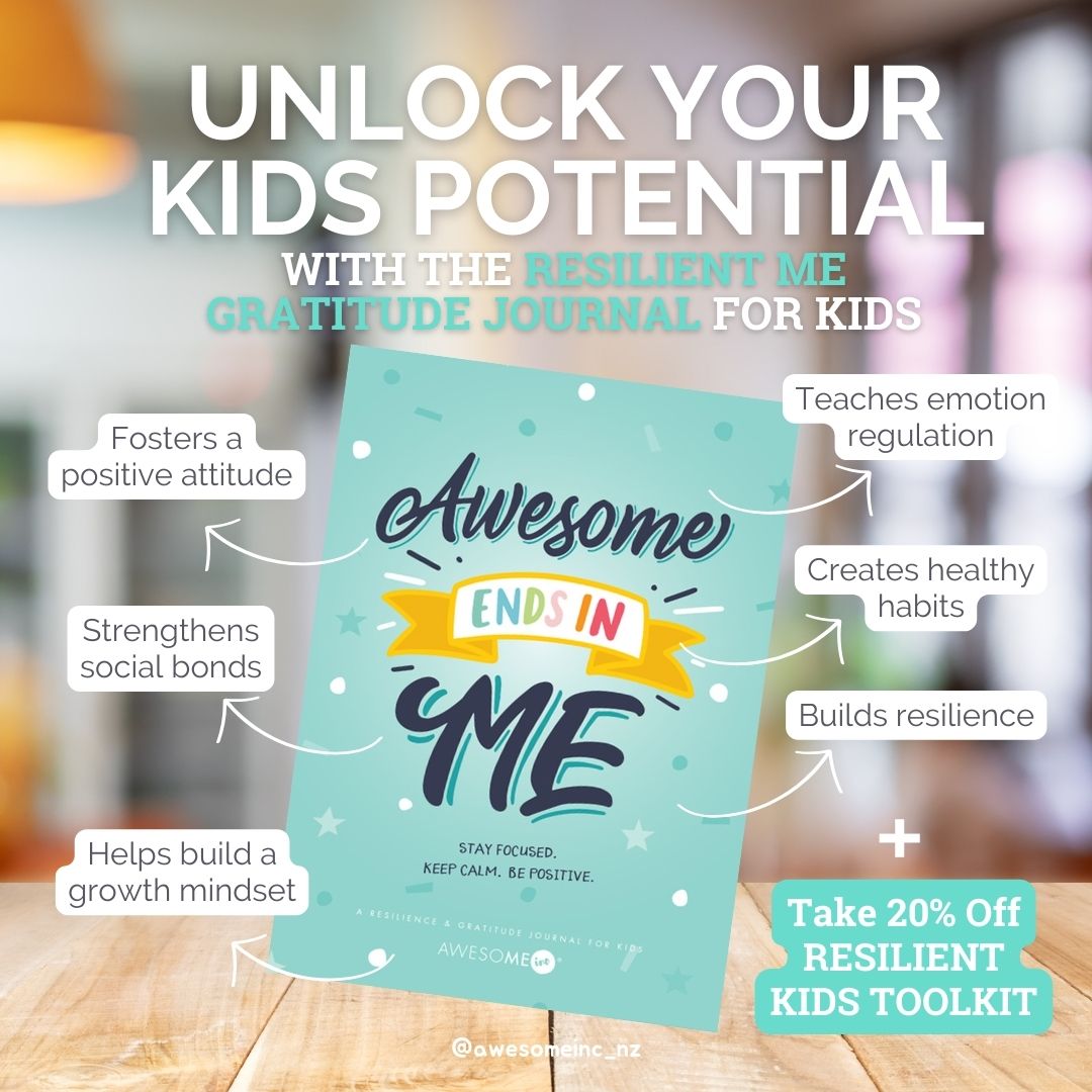 Resilient ME Gratitude Journal for Kids – Awesome Ends in ME (age 5-12)