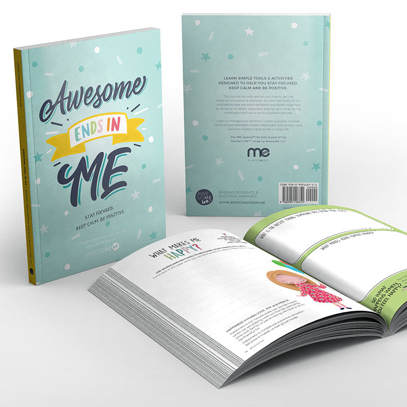Resilient ME Gratitude Journal for Kids – Awesome Ends in ME (age 5-12 ...