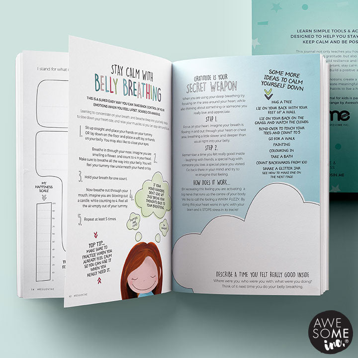 Resilient ME Gratitude Journal for Kids – Awesome Ends in ME (age 5-12 ...