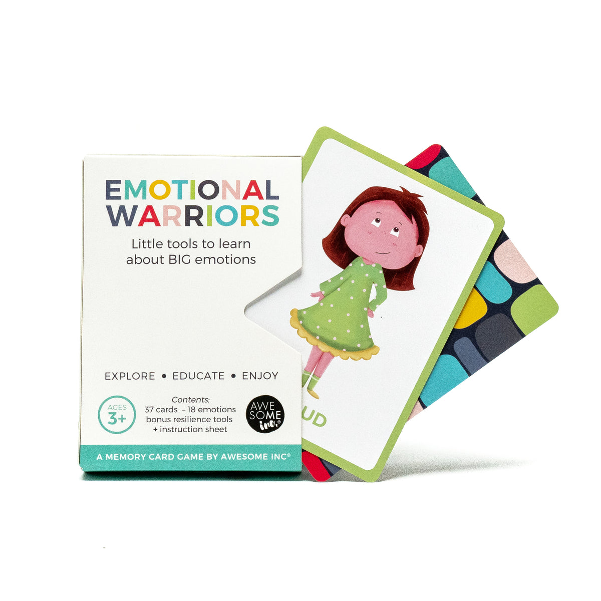 Emotional Warriors Card Game (age 3+)