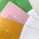 Set of 3 Inspiration Notebooks